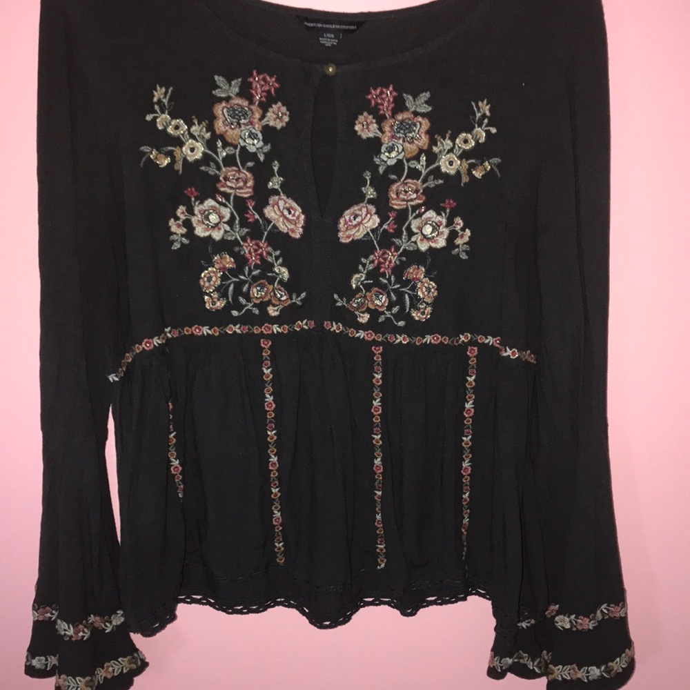 Long sleeve bell top from American eagle